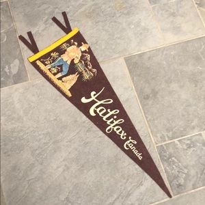Vintage pennant Halifax Canada
